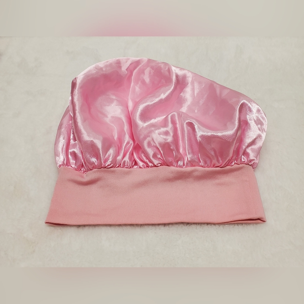💖10 FOR 20💖Nwot Pink Satin Bonnet